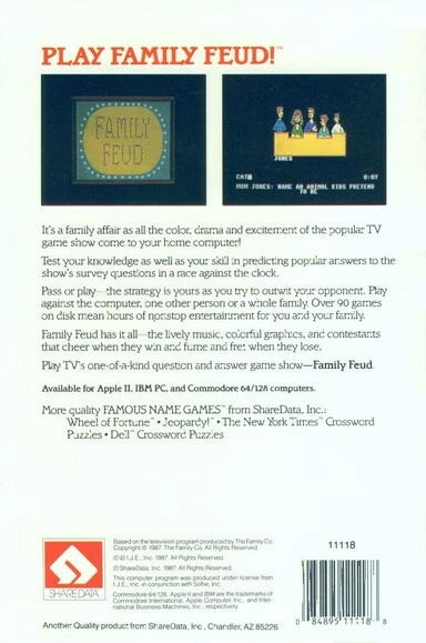 Image n° 3 - screenshots  : Family Feud